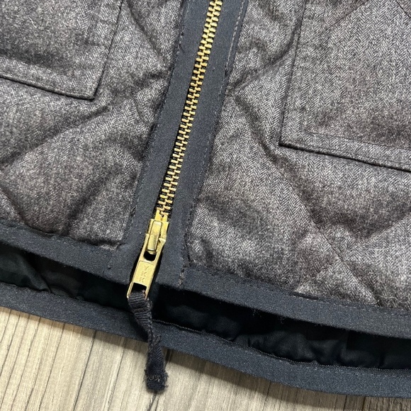 J. Crew Quilted Puffer Excursion Down Vest Size XXS - Picture 6 of 12